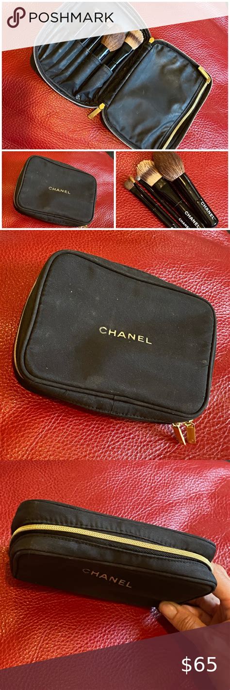 chanel brush bag|Chanel tools and brushes.